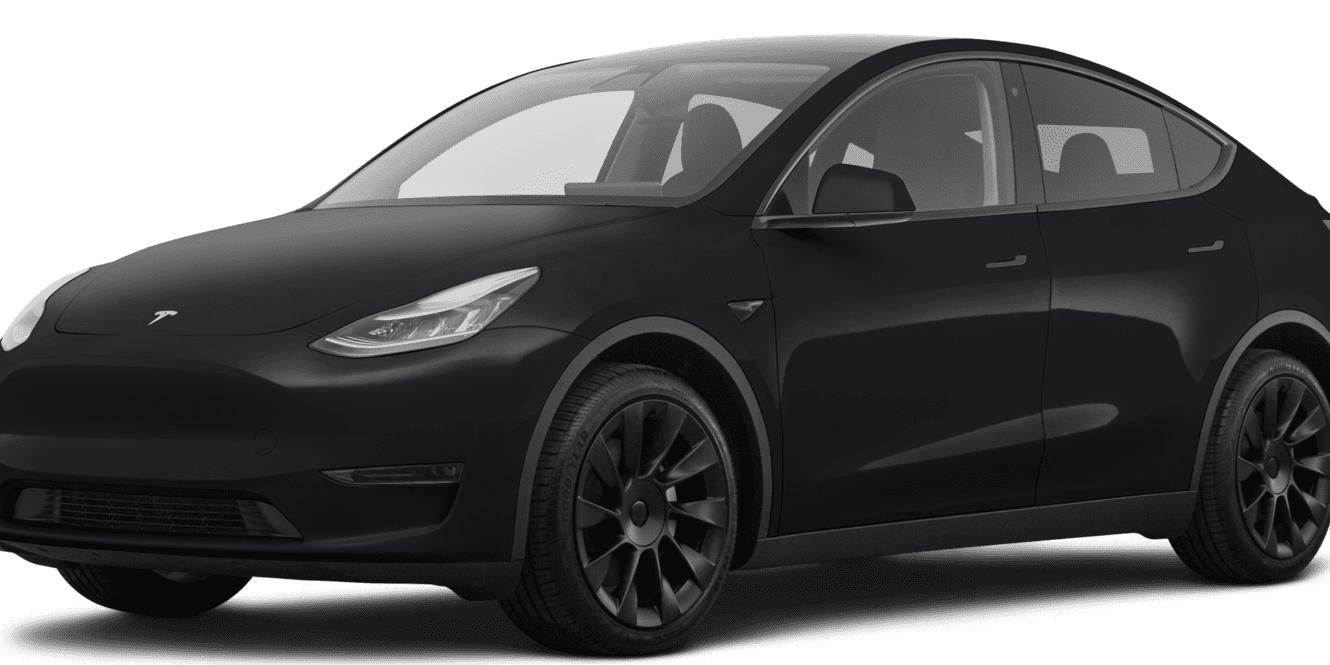 TESLA MODEL Y 2021 5YJYGDEE5MF282914 image